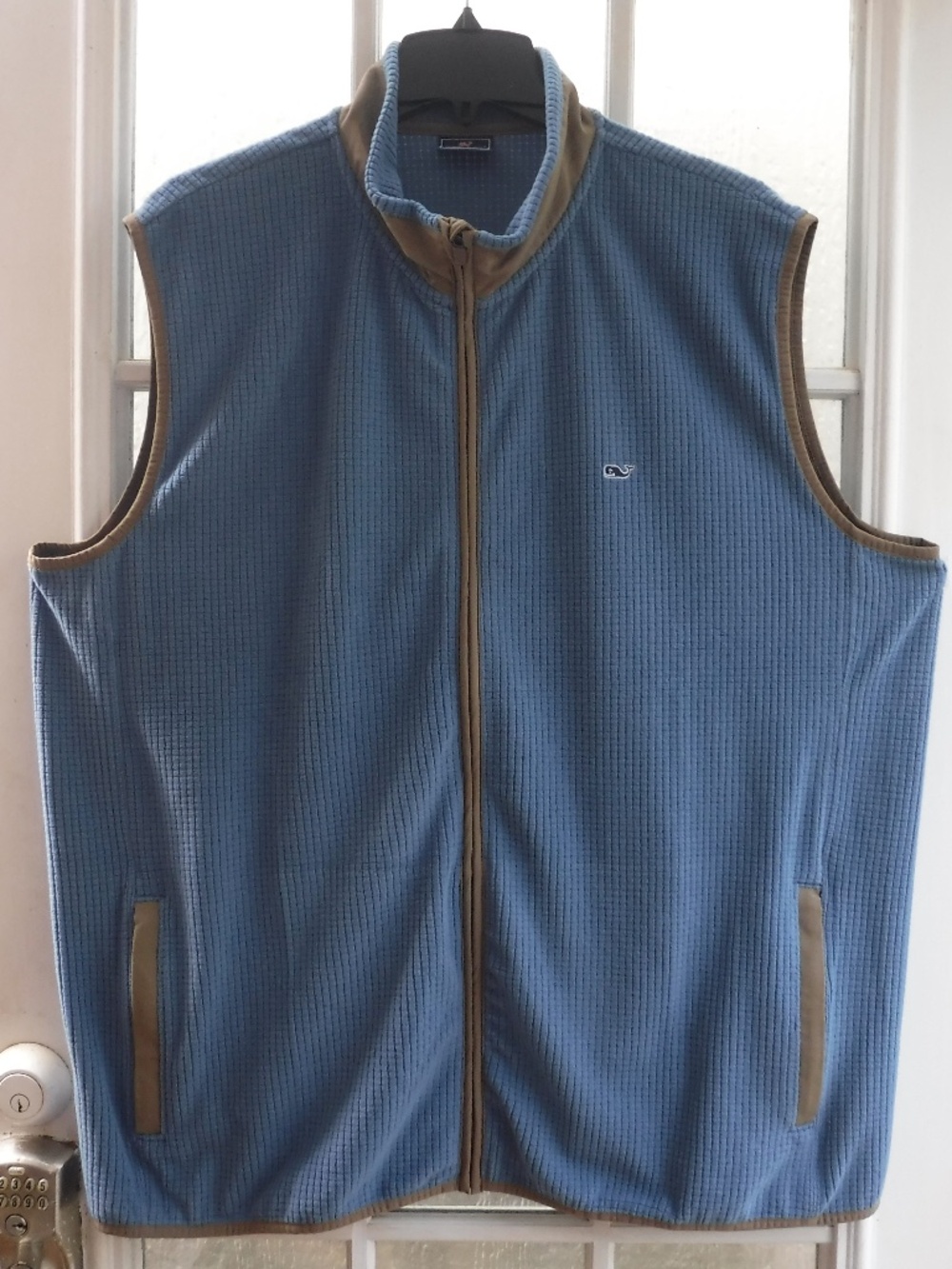 Vineyard Vines Blue Color Full Zip Up Vest